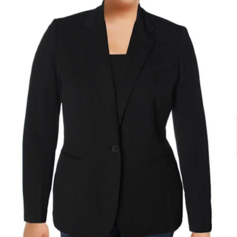 Lauren Ralph Lauren One Button Jacket Blazer Size 10 ~ NWT